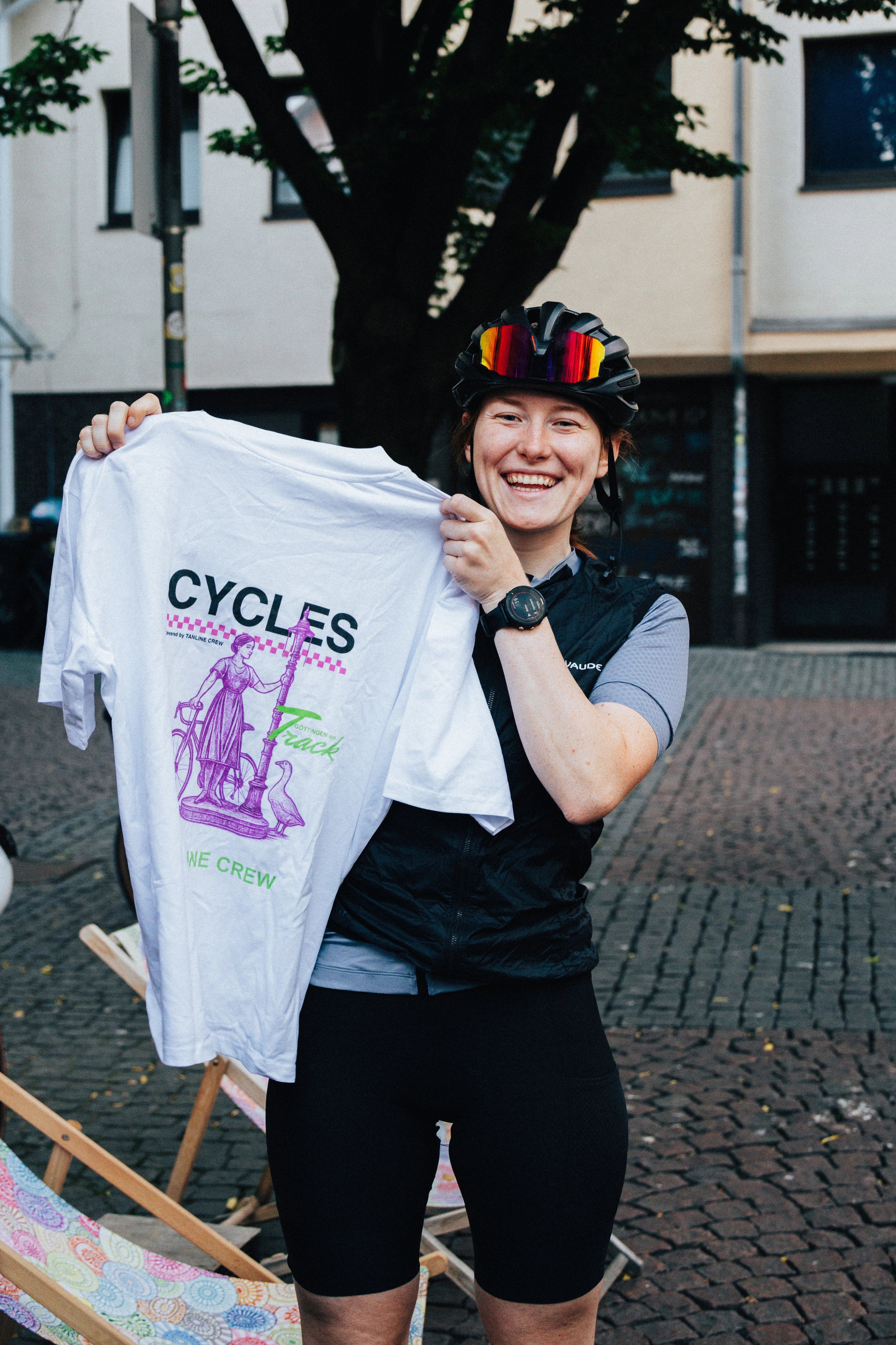Oversized Shirt "CYCLES"