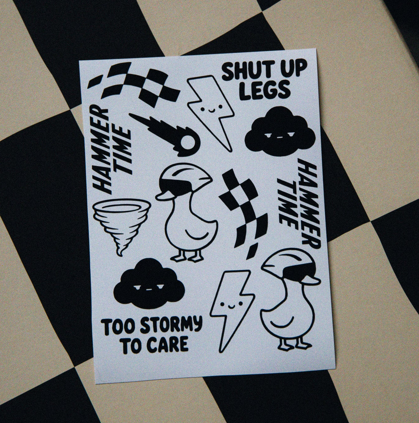 Sticker Set „HAMMER TIME“