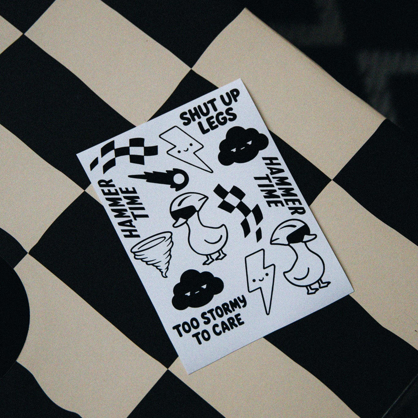 Sticker Set „HAMMER TIME“