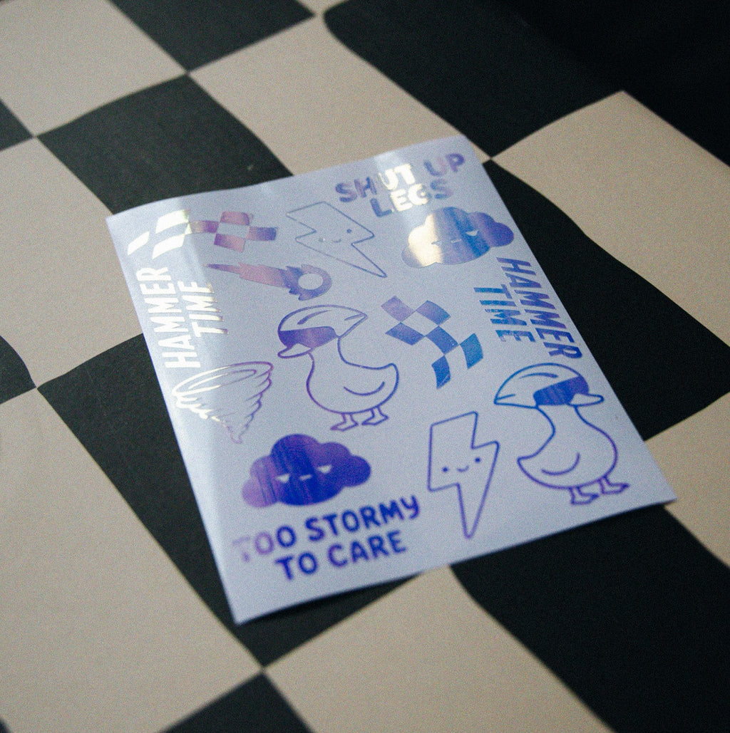 Sticker Set „HAMMER TIME“