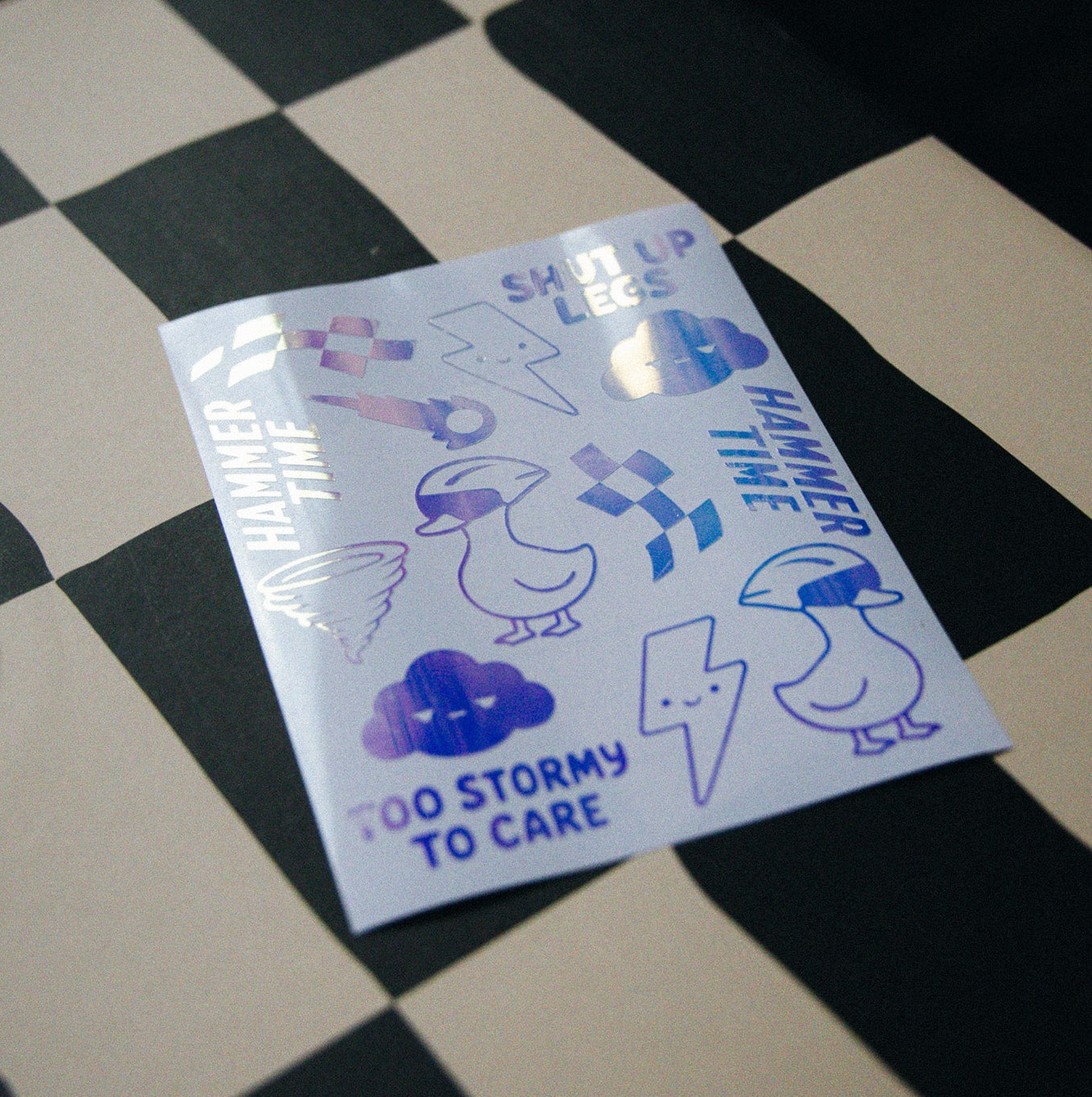 Sticker Set „HAMMER TIME“