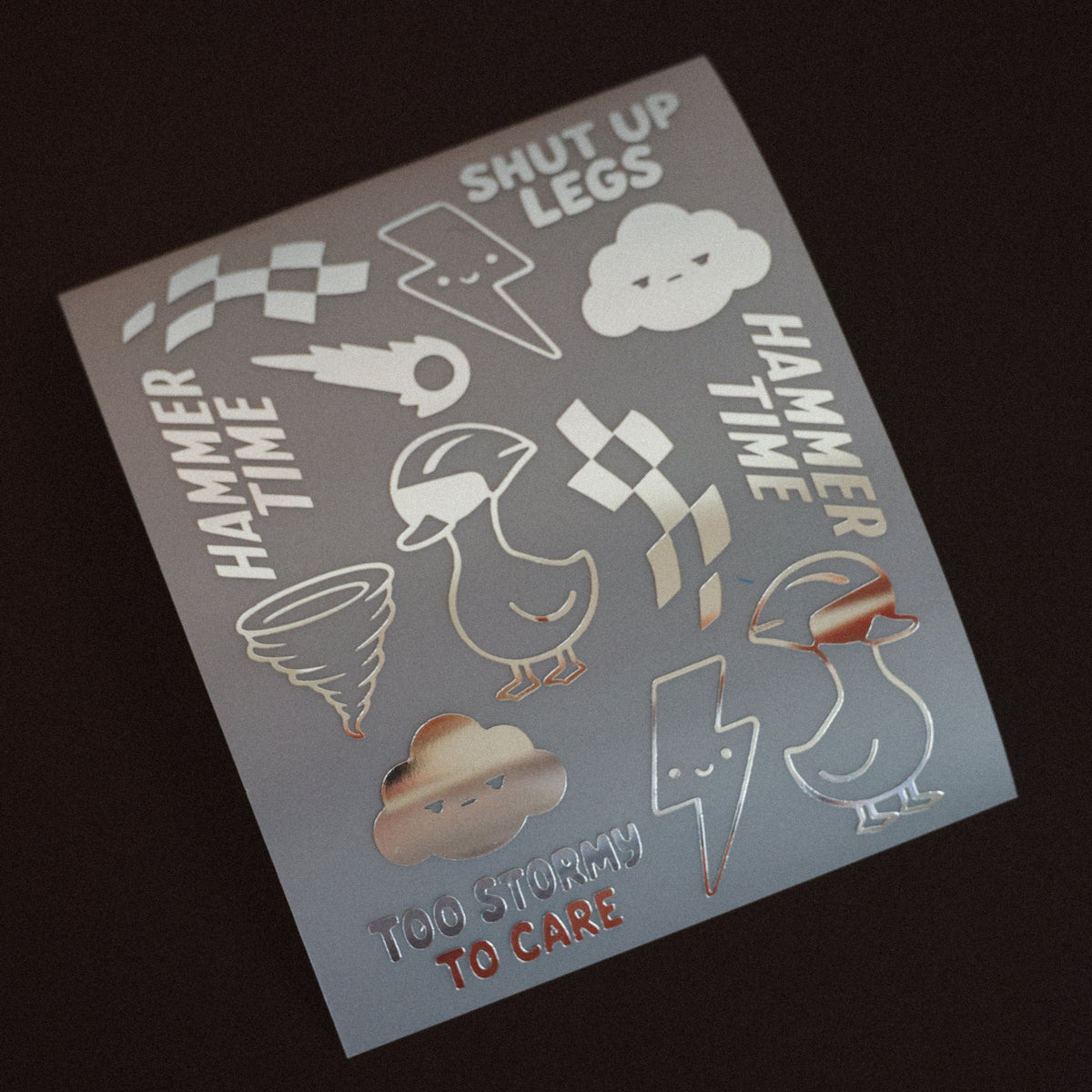 Sticker Set „HAMMER TIME“